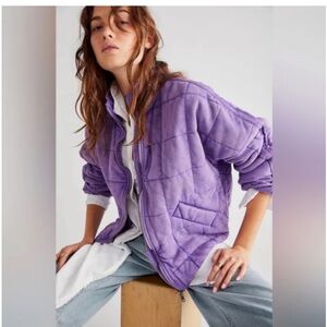 Free People Dolman Quilted Jacket